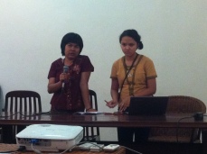 Yangon Journalist talking about discrimination against women in Myanmar