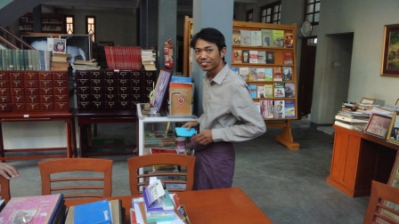 Librarian at Ludu Library